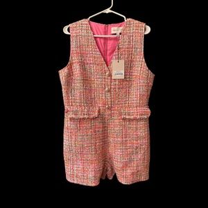Sparkley Tweed Romper